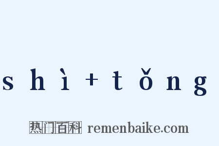 shì+tǒng是什么意思的图片